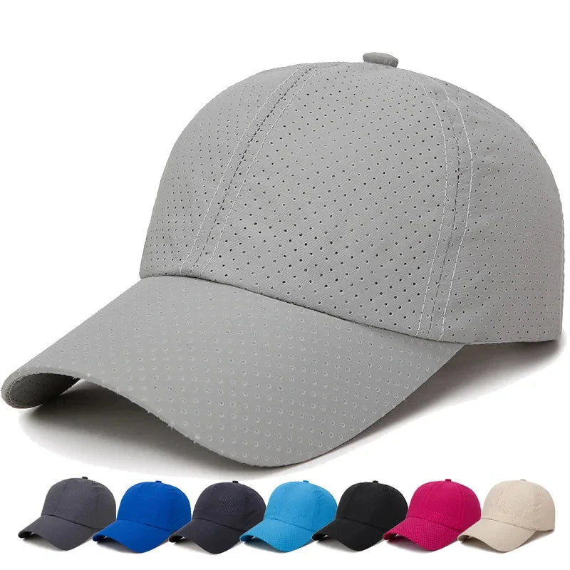 Summer Outdoor Sport Baseball Caps for Women and Men Breathable Mesh Snapback Hats Casquette Bone Fashion Casual Trucker Sun Hat Summer Outdoor Sport Baseball Caps for Women and Men Breathable Mesh Snapback Hats Casquette Bone Fashion Casual Trucker Sun Hat